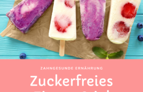 Zuckerfreies Eis am Stiel für gesunde Zähne